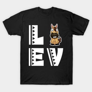 Cute love horse t shirt funny horse lover gifts for kids T-Shirt